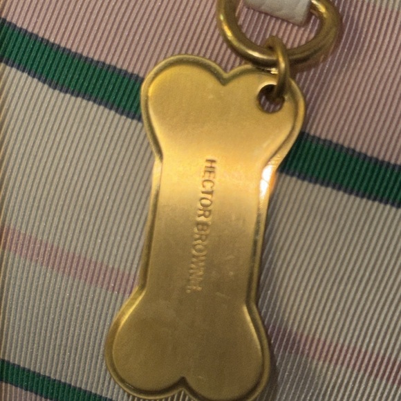 Thom Browne New York Hector Dog Large XL Tote Bag Pink & Green - Picture 12 of 16